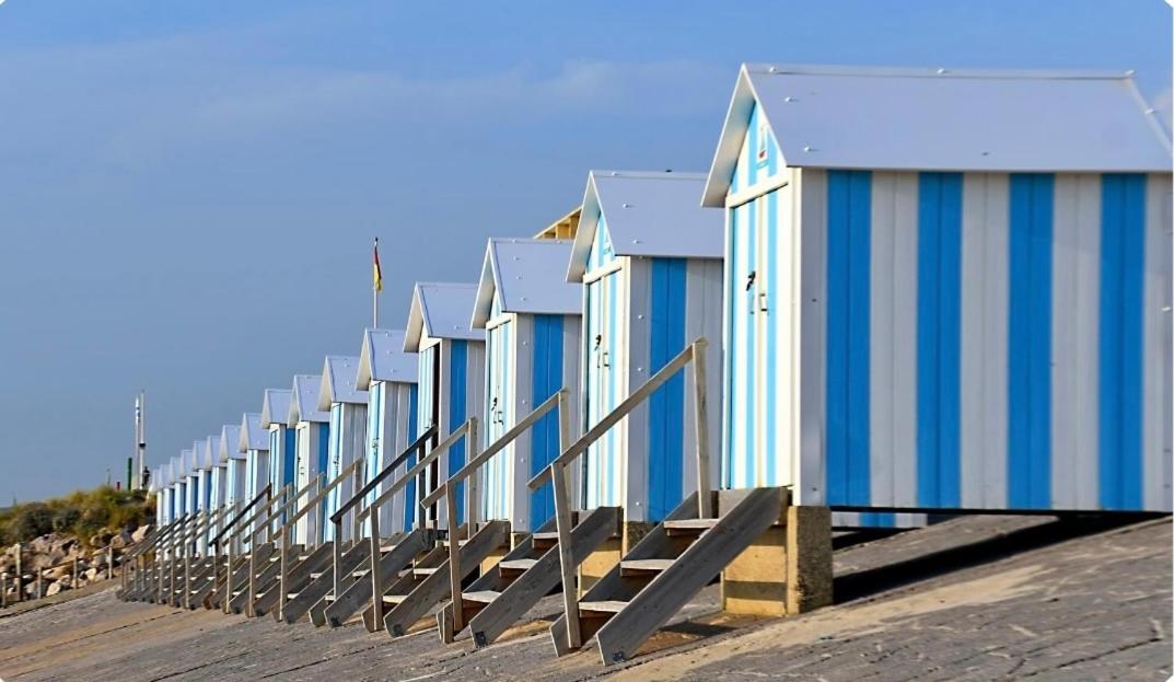 Neufchâtel-Hardelot La Cabine D Hardelot Plage A 3Mn A Pied מראה חיצוני תמונה